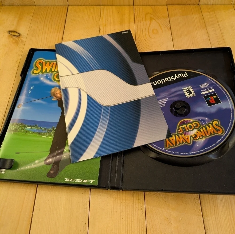 Swing Away Golf for Sony 2 - Black Case Used